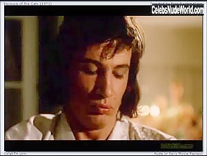 Sylvia Kristel Transparent Shirt , Nipple in Because of the Cats (1973) 17