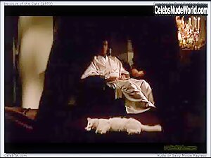 Sylvia Kristel Transparent Shirt , Nipple in Because of the Cats (1973) 5