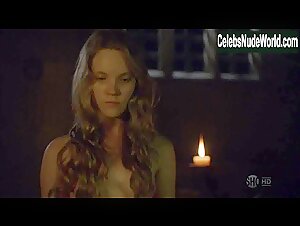 Tamzin Merchant boobs , Nipple in Tudors (series) (2007) 6