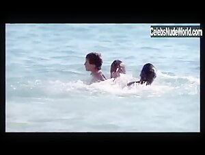 Valeria Golino Beach , Wet scene in Respiro (2002) 10