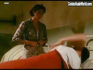Victoria Abril boobs , Kissing in Los jinetes del alba (series) (1990) 1