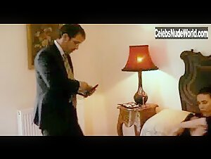 Victoria Hill Bathroom , boobs scene in Macbeth (2006) 10