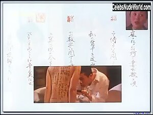 Vivian Wu Asian , Nipple scene in Pillow Book (1996) 11