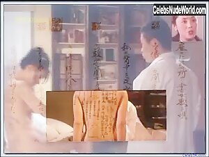 Vivian Wu Asian , Nipple scene in Pillow Book (1996) 15