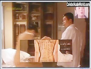 Vivian Wu Asian , Nipple scene in Pillow Book (1996) 16