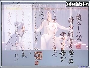 Vivian Wu Explicit , Asian scene in Pillow Book (1996) 12