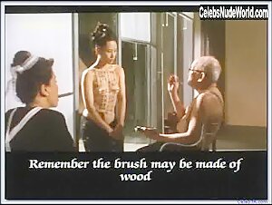 Vivian Wu Explicit , Asian scene in Pillow Book (1996) 5