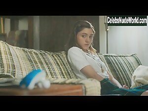 Natalia Dyer touching her self scene in Yes, God, Yes 16