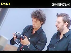 Ainett Stephens in backstage of Photoshooting 9