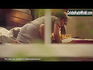 Aimee Teegarden underwear, Sexy scene in Guest House (2020) 20