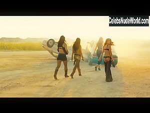 Alexa Vega underwear, Sexy scene in Machete Kills (2013) 12