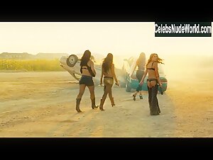 Alexa Vega underwear, Sexy scene in Machete Kills (2013) 13