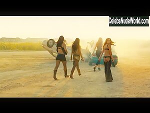 Alexa Vega underwear, Sexy scene in Machete Kills (2013) 14