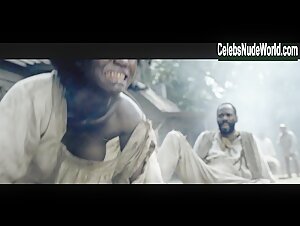 Aja Naomi King breasts, Nude scene in The Birth of a Nation (2016) 19