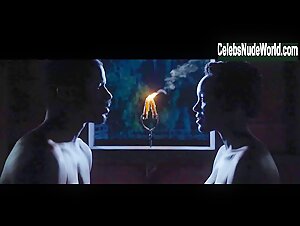 Aja Naomi King Sensual , boobs In The Birth of a Nation (2016) 11