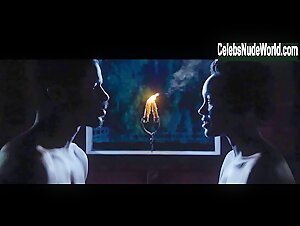 Aja Naomi King Sensual , boobs In The Birth of a Nation (2016) 12
