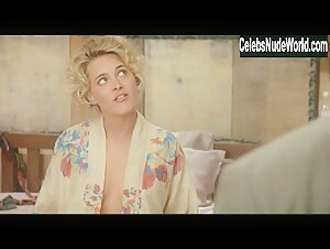 Alexandra Powers underwear, Sexy scene in Rising Sun (1993) 7