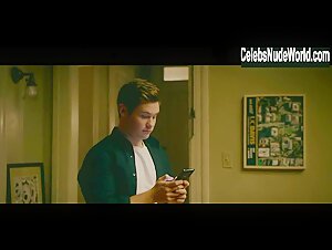 Alexandra Shipp breasts, underwear scene in Jexi (2019) 6