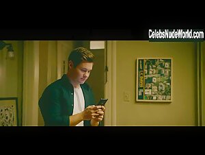 Alexandra Shipp breasts, underwear scene in Jexi (2019) 8