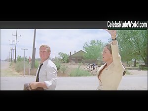 Ali MacGraw Flashing boobs , Public In The Getaway (1972)
