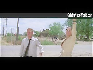 Ali MacGraw Flashing boobs , Public In The Getaway (1972) 4
