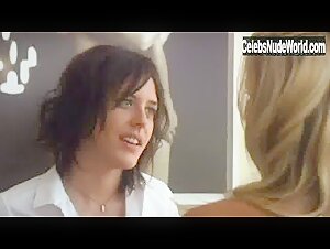 Katherine Moennig, Alicia Leigh Willis bust,lesbian scene in The L Word (2004-2009) 14