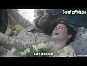 Audrey Tautou, Aïssa Maïga lesbian, underwear scene in Mood Indigo (2014) 9