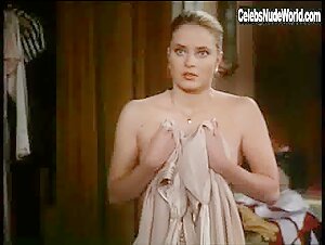 Maryam d'Abo Nude, breasts scene in The Man Who Lived at the Ritz (1989) 6