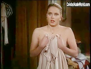 Maryam d'Abo Nude, breasts scene in The Man Who Lived at the Ritz (1989) 8