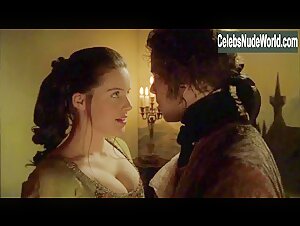 Michelle Ryan Cleavage , Sexy Dress scene in Mansfield Park (2007)