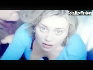 Monica Keena Blonde , Cleavage scene in Left in Darkness (2006) 13