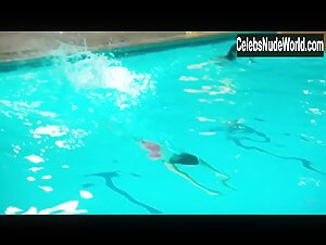 Noureen DeWulf Pool , Bikini scene in All Night (2018) 1