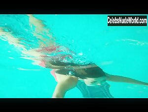 Noureen DeWulf Pool , Bikini scene in All Night (2018) 5