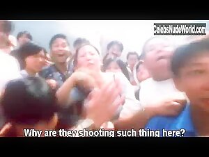Qi Shu boobs , Public Nudity scene in Viva Erotica (1996) 14