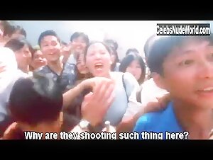 Qi Shu boobs , Public Nudity scene in Viva Erotica (1996) 18