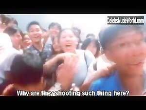 Qi Shu boobs , Public Nudity scene in Viva Erotica (1996) 19