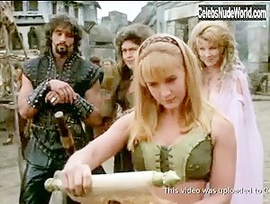 Renee O'Connor Sexy Dress , Babes scene in Xena: Warrior Princess (1995-2001) 11