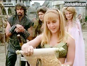 Renee O'Connor Sexy Dress , Babes scene in Xena: Warrior Princess (1995-2001) 12