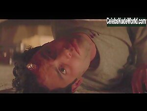 Elizabeth Lail, Shay Mitchell, Ambyr Childers underwear, lesbian scene in YOU (2018-) 19
