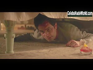 Elizabeth Lail, Shay Mitchell, Ambyr Childers underwear, lesbian scene in YOU (2018-) 2