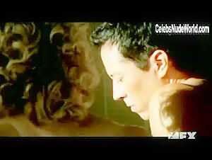 Andrea Powell Nude, breasts scene in Thief (2006) 8