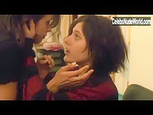 Angela Gots, Katherine Moennig bust,lez scene in The L Word (2004-2009) 9