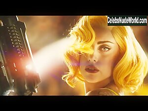 Michelle Rodriguez, Lady Gaga, Alexa Vega Hot,underwear scene in Machete Kills (2013) 1