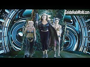 Michelle Rodriguez, Lady Gaga, Alexa Vega Hot,underwear scene in Machete Kills (2013) 10