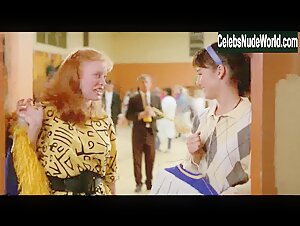 Brenda James Sexy,underwear scene in Cutting Class (1989) 2