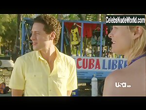 Bonnie Somerville bikini, Sexy scene in Royal Pains (2009-2012) 15