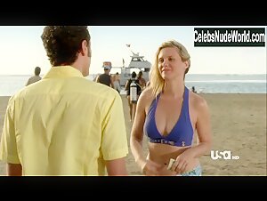 Bonnie Somerville bikini, Sexy scene in Royal Pains (2009-2012)