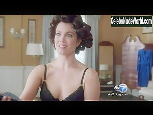 Bellamy Young underwear, Sexy scene in Scandal (2012-2017) 9