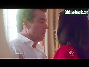 Bellamy Young Attractive,underclothing scene in Scandal (2012-2017) 11