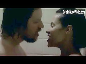 Carmen Perez Shower , boobs scene in The Rig (2010) 7